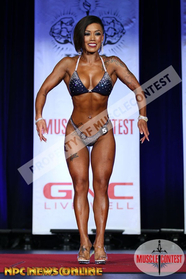DIANA TOLOSA figure overall 2016 NPC Western All Forces Championships
