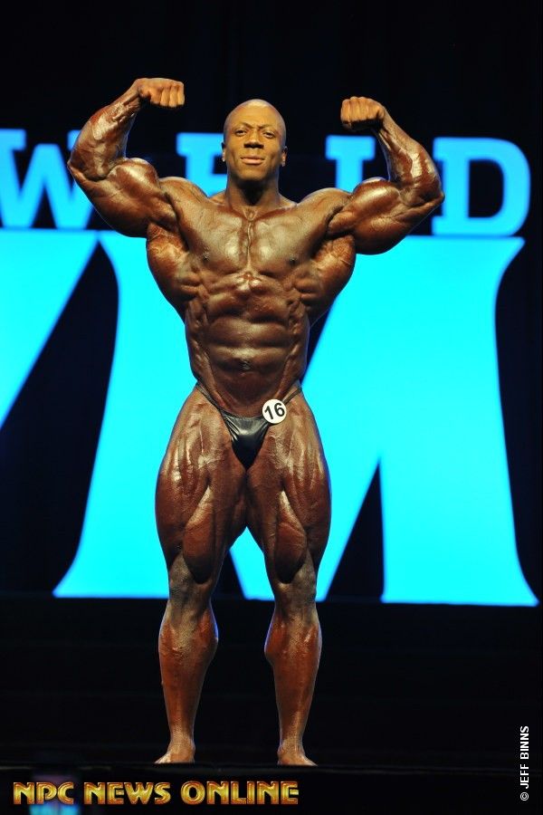 SHAWN RHODEN Men's Bodybulding overall 2nd 2016 IFBB Mr. Olympia