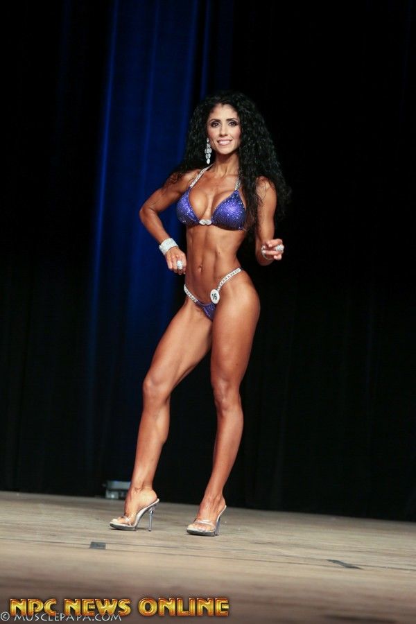 MICHELLE SYLVIA Masters Bikini overall 1st 2016 IFFB Fort Lauderdale Cup