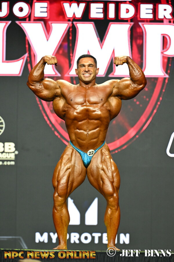 Derek Lunsford（2026 Mr Olympia・3位）