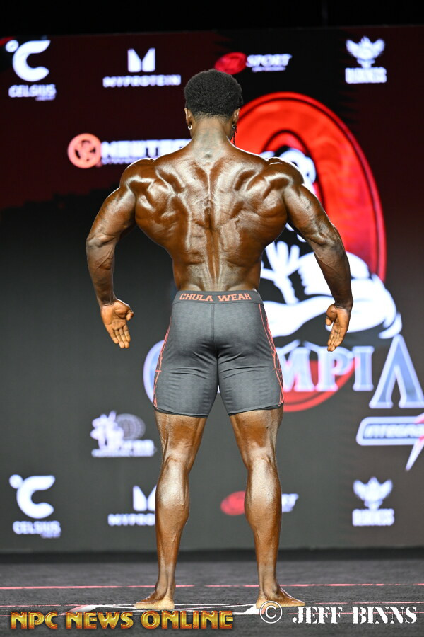 Kyron Holden（2026 Mr Olympia・3位）