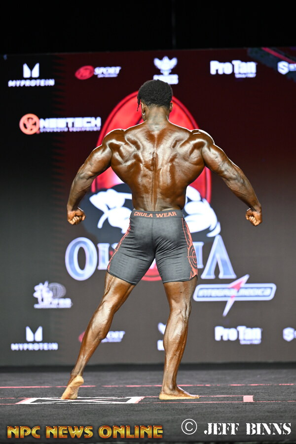 Kyron Holden（2026 Mr Olympia・3位）